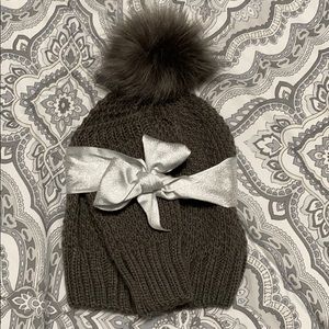 2-Piece Knit Hat & Gloves